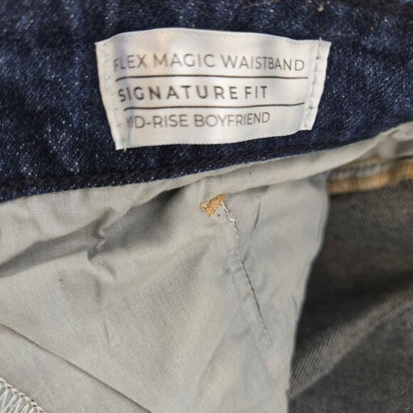 Lane Bryant Mid-Rise Boyfriend Flex Magic Waistband Jeans Size 16 - Picture 4 of 7